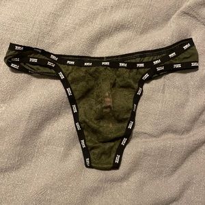Victoria’s Secret PINK! Thong Lace Sheer Medium